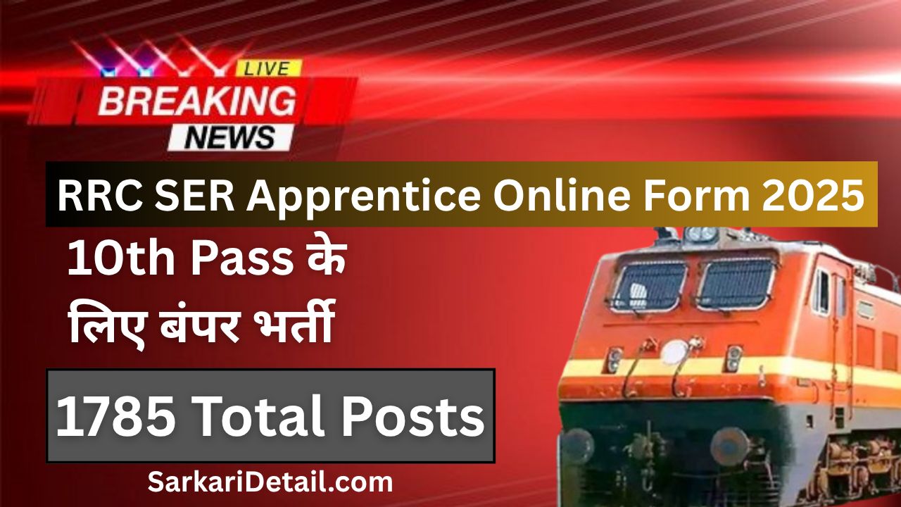 RRC SER Apprentice Recruitment 2025