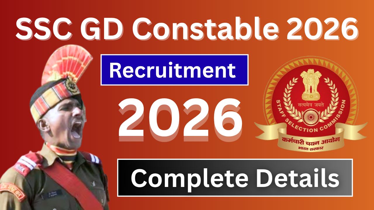SSC GD New Vacancy 2025–26 Notification, 53,690 Posts, Eligibility, Exam Date and Apply Online